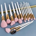 Best Selling Professional 12-Piece Makeup Brush Set Foundation Eyeshadow Lipstick & Concealer for Face Used with Cosmetics