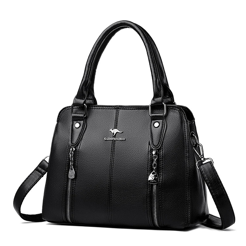 2024 New Arrival Fashion Design Pu Leather Ladies Bags Handbag Female Shoulder Crossbody Luxury Women Hand Bags