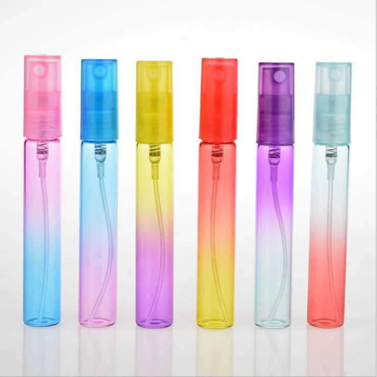 Cheap Price 4ML 8ML Colorful Glass Portable Mini Refillable Perfume Atomizer Bottle with Box