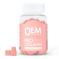 Hot Sales Private Label Beauty Skin Care Vitamin C Gummy Collagen Hyaluronic Acid Gummies