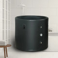Custom 90*80cm Round Adult Freestanding Inflatable Ice Bath Foldable Recovery Cold Plunge Outdoor/Indoor Use Spa Tub