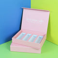 Custom Paperboard Peigne Personnalis Magnetic Cosmetics Makeup Boxes Design Luxury Lipstick Gift Set Packaging Paper Box