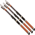 9ft Beach Eva Grip Fiber Glass Surf Sea Saltwater Surfcasting 3.6m ultra Light Telescopic Fishing Rods