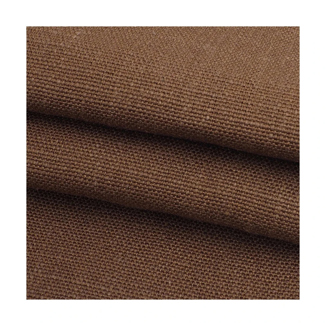 HE111A Sustainable Eco Friendly Heavy Weight Canvas 100% Hemp Woven Fabric Wholesale Price