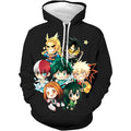 Fitspi Wholesale Anime Hoodie Todoroki Shoto Izuku Midoriya Deku Sweatshirt Jacket