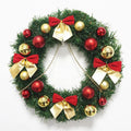 Christmas Wreath Artificial Pinecone Red Berry Garland Hanging Ornaments Front Door Wall Decorations 30cm 4 Colors Christmas