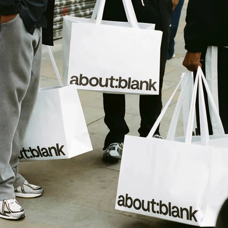Custom Printed White Luxury Brand Store Cardboard Shoes Clothing Paper Socks Gift Bag with Your Own logo Small Business