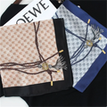 Simple Knot Printing Design Popular Promotion Price Natural Great Material Silk Satin Scarf for Girl Holiday Gift