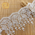 Polyester Silk Off-the-Shelf Lace Apple Embroidery Bar Code Pendant Lace Garment Accessories