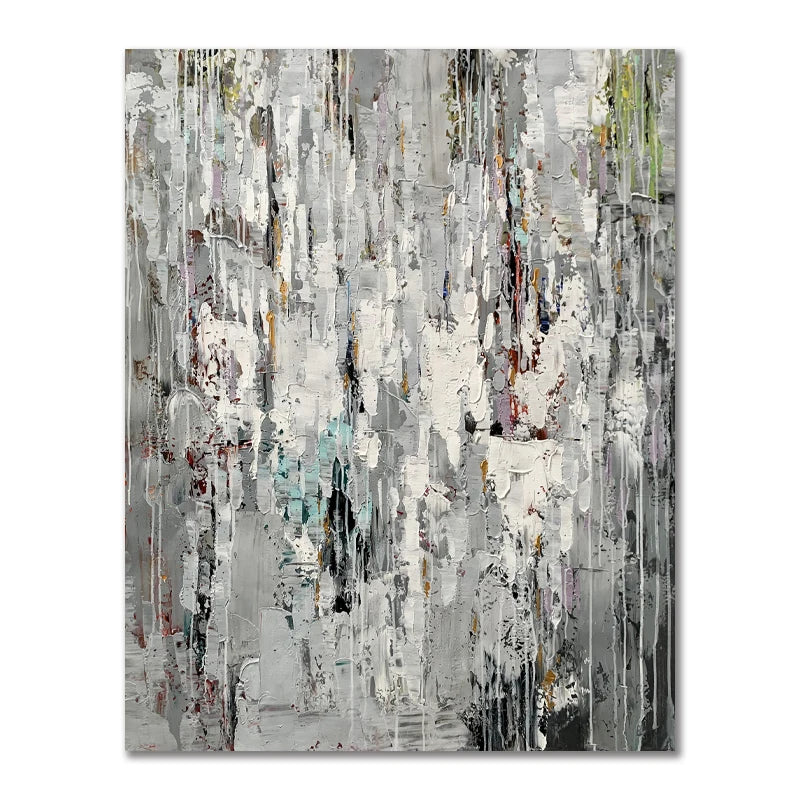 Modern Abstract Scenery Handpainted Oil Painting on Canvas Home Decor-Handmade Art