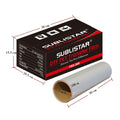 SUBLISTAR Stunning Rainbow Reflective DTF Film (30CM*100M) Special Finishes Easy to Peel PET Film for DIY T-Shirts