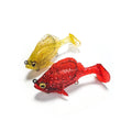 Artifical Soft Lure 6cm 8g 10g Anti Hanging Bottom Rotating Wrapped Lead Fishing Tail Swimbait Dark Sleeper Bait Fishing Lure