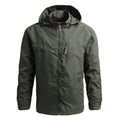 Gorpcore Jacket Men's Tactical Hunting Jacket Men's Autumn Casual Waterproof Windbreaker Men's Coat Pocket Work Clothes