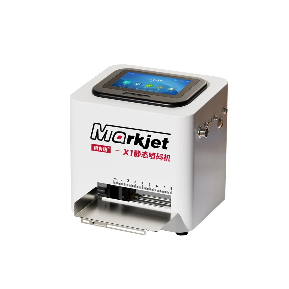 Batch Coding Machine Expiry Date Lot Number Static Inkjet Printer for Cosmetics Industry