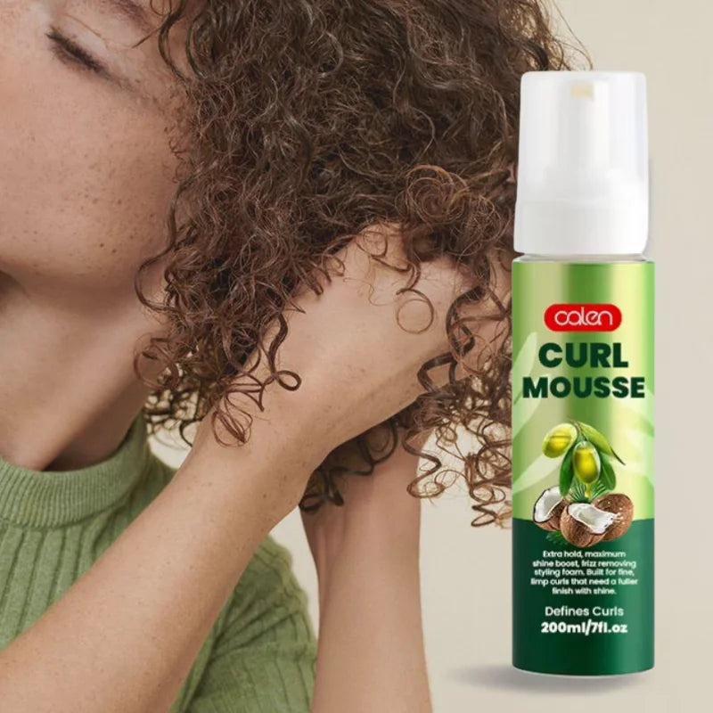 Private Label Great Hold  Braid Frizzy Control Foam Wrap Wig Weave Curl Hair Setting Braid Mousse