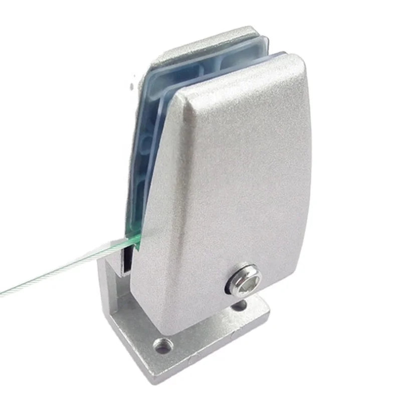Modern Design Aluminium Alloy L Type Screen Clips Divider Partition Brackets 44x34x93mm Glass Board Fits Kitchen Home Office