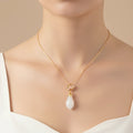 S925 Sterling Silver Necklace Female Lotus and Tian Jade Pendant Palace Style Exquisite Enamel Collarbone Chain