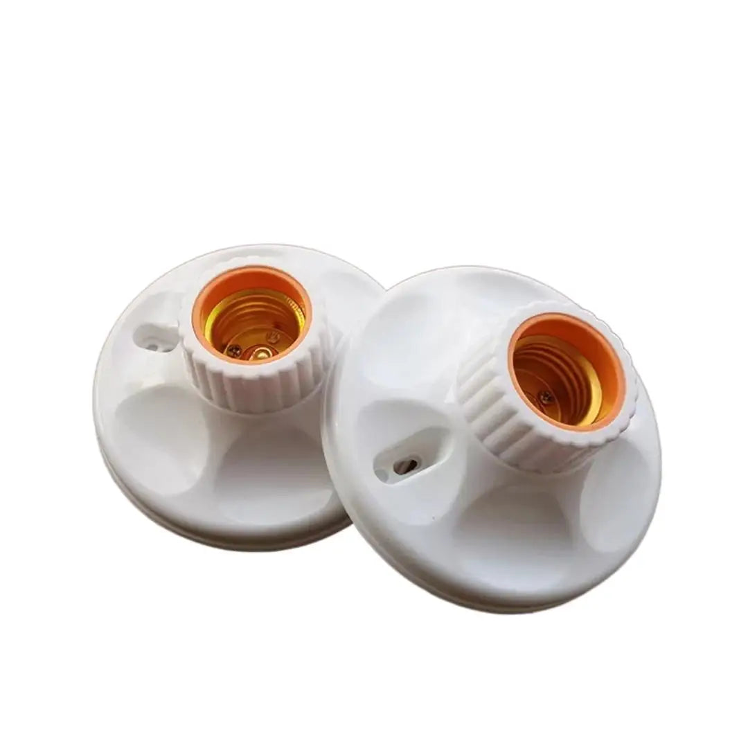 E27 Lamp Holder Socket LED Light Base Intelligent Light Bulb Switch AC100-240V