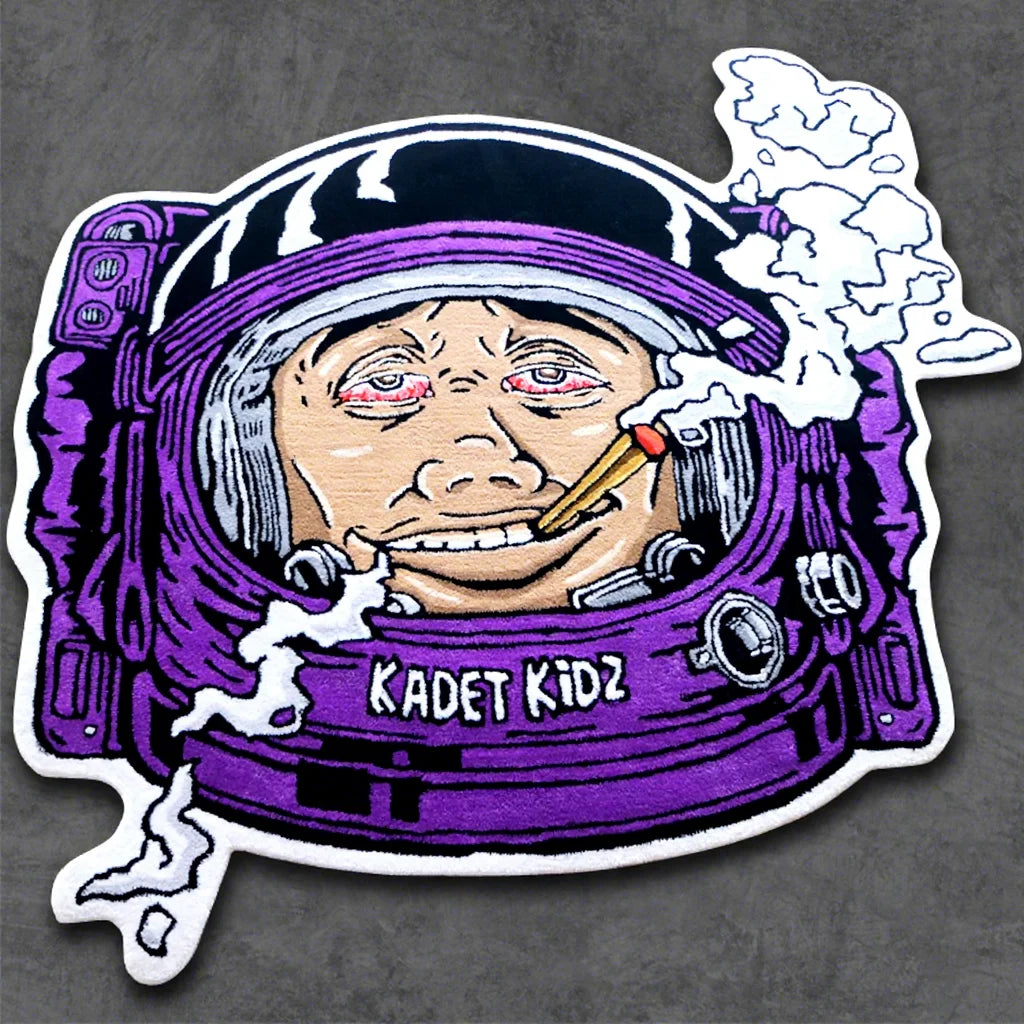 Character Astronaut Shape Commercial Custom Rugs Carpet Dropshipping Designer Mat Handmade Design Rug