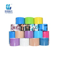3.8cm Unisex Sports Tape Multicolor Waterproof Cotton Elastic Adhesive 5m Length Knee Support Athletic Custom