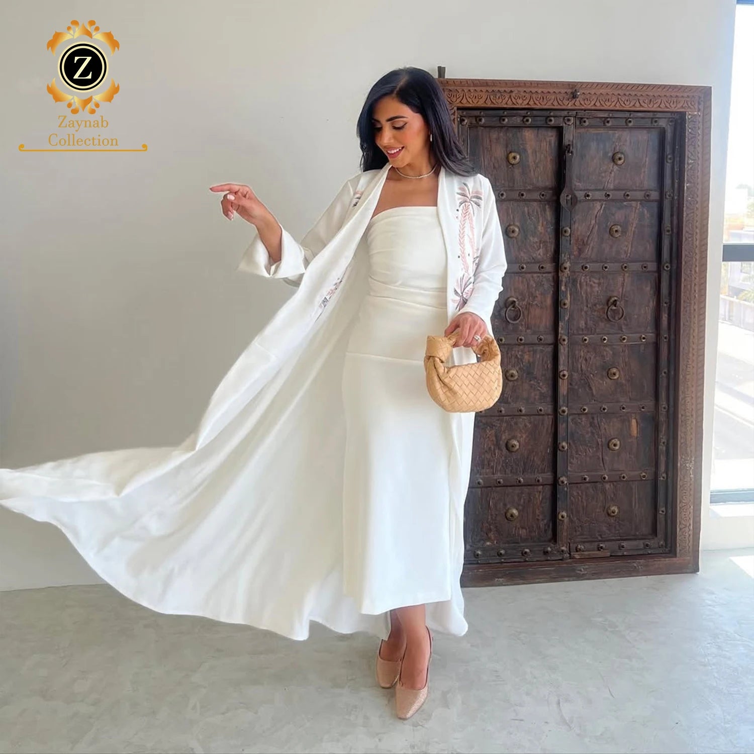 Zaynab Abaya Fashion Design Lace Abaya Dress Women Luxury Dubai Muslim Dresses Burqa Abaya