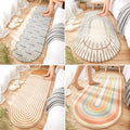 Extra Long Home Bathroom Floor Mats Extra Soft Absorbent Non-slip Door Mats Lovely Flocking Bedroom Living Room Besides Mats Pad