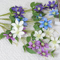 Artificial Flowers Fake Real Touch Tulips Decorative Flowers Artificial Tulips for Home Decoration