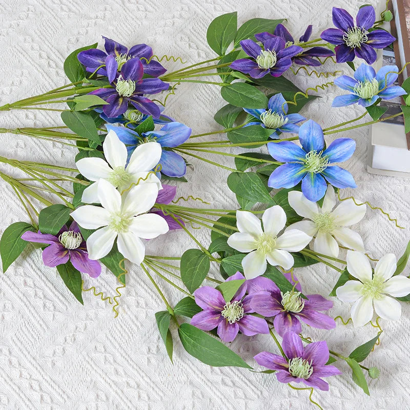 Artificial Flowers Fake Real Touch Tulips Decorative Flowers Artificial Tulips for Home Decoration