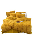 IDOTEX Queen Size Luxury Bedding Set New Style Fluffy Comforter with Printed Duvet Cover New Style Plush Design