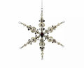 Artificial Snowflake Ornament for Xmas Christmas Tree Decoration