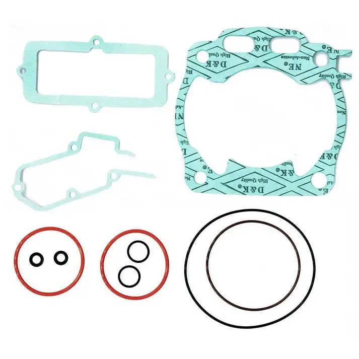 Nrteam Top Gaskets for Yamaha YZ 250 99-23 Flat Shape Rubber and Graphite Material
