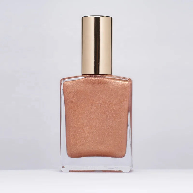 Private Label Tan Bronze Shimmer Body Oil Spray Herbal Liquid Highlighter
