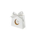 CSMD Chinese Manufacturer Wholesale Ready to Ship Paper Material Gold Printed White Color Empty Mubarak Ramadan EID Box for Food