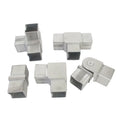 Stainless Steel Railing Pipe Joint Connector Fittings for square Tube