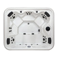 Modern 2.1m Acrylic Eco-Friendly Spa Tub Rectangle Outdoor Balboa Whirlpool 60 Jets Massage Soaking Bathtub 6 People Swimming