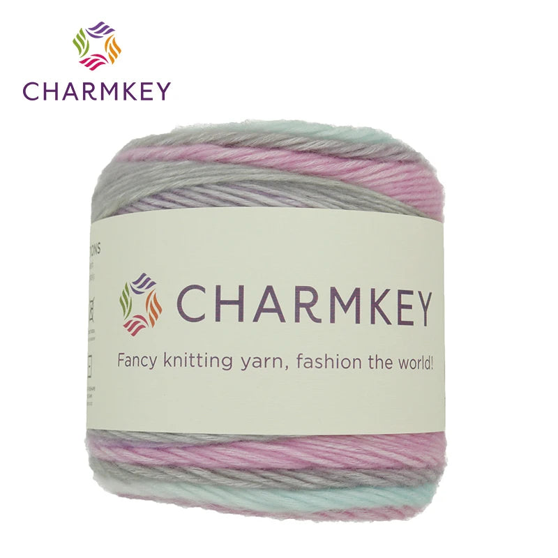 Factory Hot Sale Cotton Cake Blend 35%Cotton 50%Acrylic 15%Polyester Yarn for DIY Hand Knitting