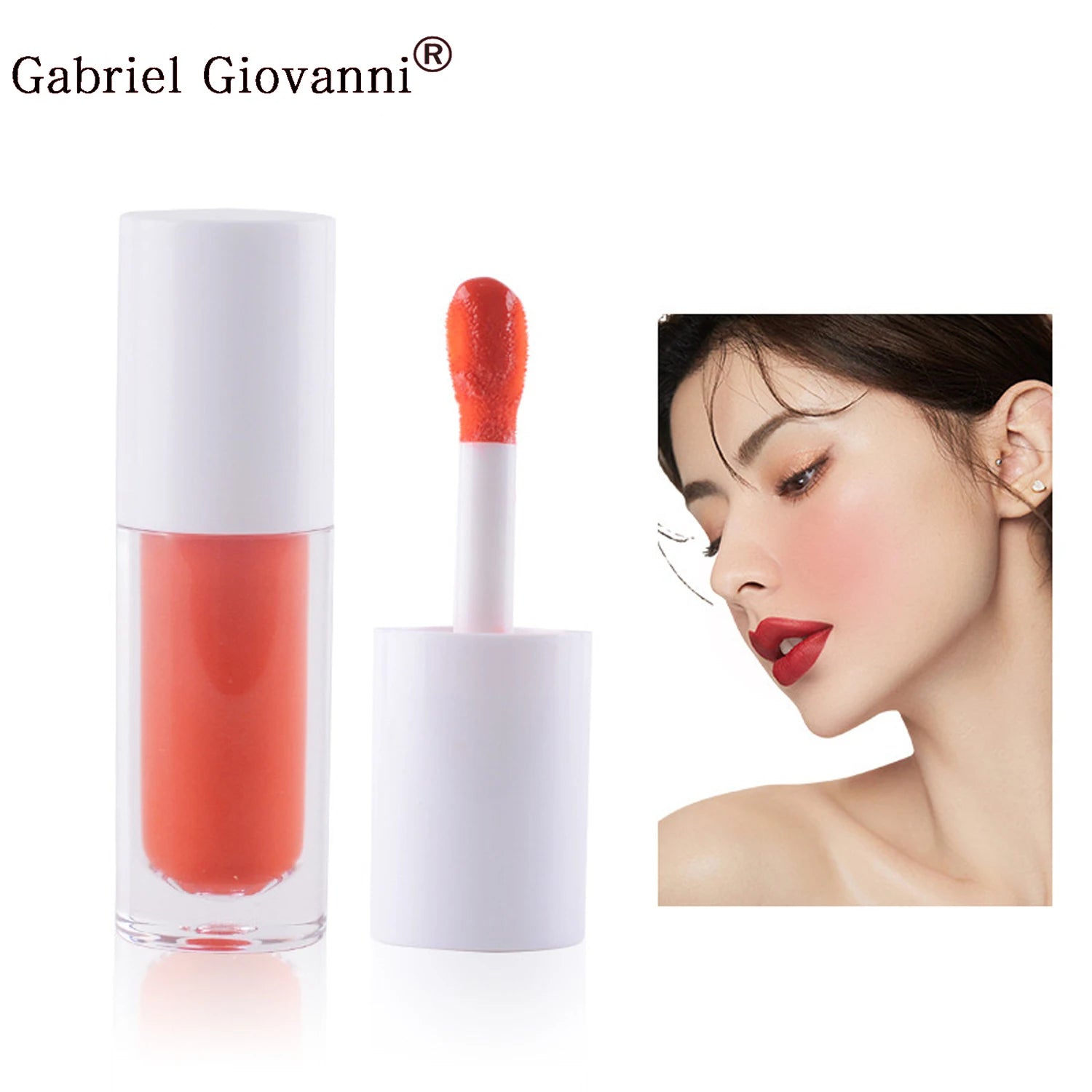 New Arrivals Matte Finish Liquid Blush in Small Milk Tubes for Lasting Natural Glow Liquid Blush