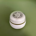 In Stock 30ml 30g 50g White Glass Refillable Cosmetic Jars Empty Face Cream Lip Balm Storage Container Bottle With Gold Lids