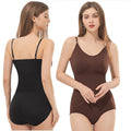 Women's Shapewear Tummy Control Deep V Neck Backless Bodysuits Butt Lift Bunching Waist Cinchers Tank Tops