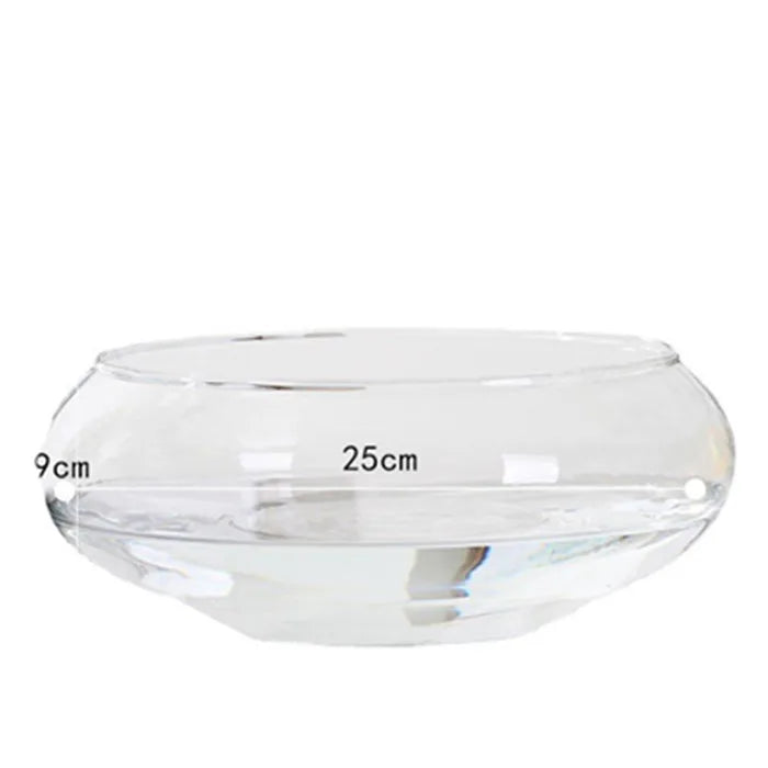 Large Hydroponic Flower Pot Glass Water Vase Fish tank  for Green Plant