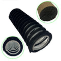 Industrial Grade Solar Panel Cleaner Soft Nylon Wire Brush Roller OEM Customizable Synthetic Fiber Industrial Brush