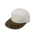Custom logo Snapback Hats Hip Hop Street Style Skateboard Hat 5 Panel Baseball Cap Leopard Print Flat Brim Hat