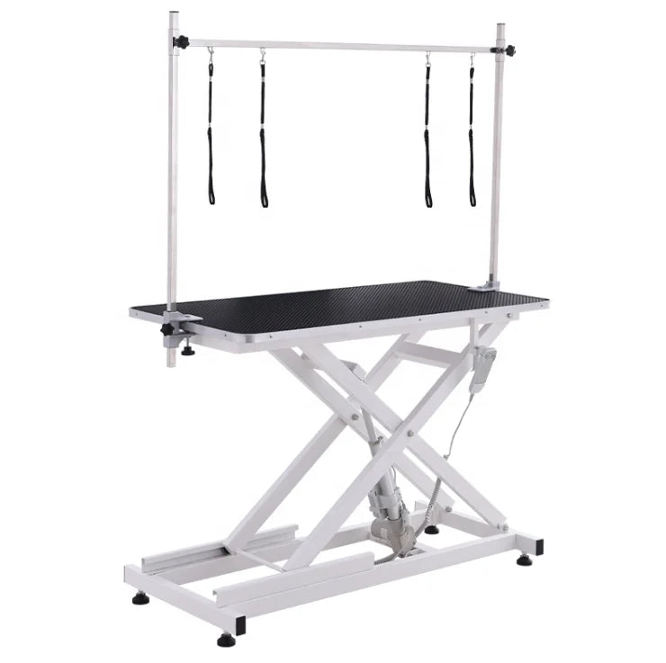 Electing Lifting Pet Dog Grooming Table With Arm