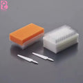 Beiqili Disposable Surgical Scrub Brush with Nail Cleaner Dusting Brush Sponge & Plastic Material CE Certified Hand Scrub Tool