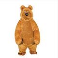 1.70m Wedding Care Bear Mascot Costume Inflatable Bears Clothing Masha and the Bear Mascot Costume for Adults