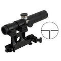 Factory Wholesale FOCUHUNTER 3.5x18 Mosin Nagant SVT-40 Spotting Scope 6061 Aluminum 3 Post Reticle Shockproof Fogproof Green