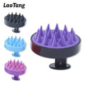 Wholesale Baby Hair Brush Silicone Waterproof Reusable Soft Silicone Hair Shampoo Brush and Serum Oil Dispenser Applicator Comb