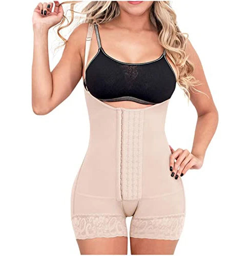 2022 Adjustable Hook High Waist Slimming Corset Faja Postpartum Shapewear Hip Enhancer Colombian Faja Moldeadora