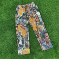 New Custom Streetwear Tapestry Pants Plus Size Man Trouser Cargo Pants Woven Blanket Tassel Men's Baggy Pants