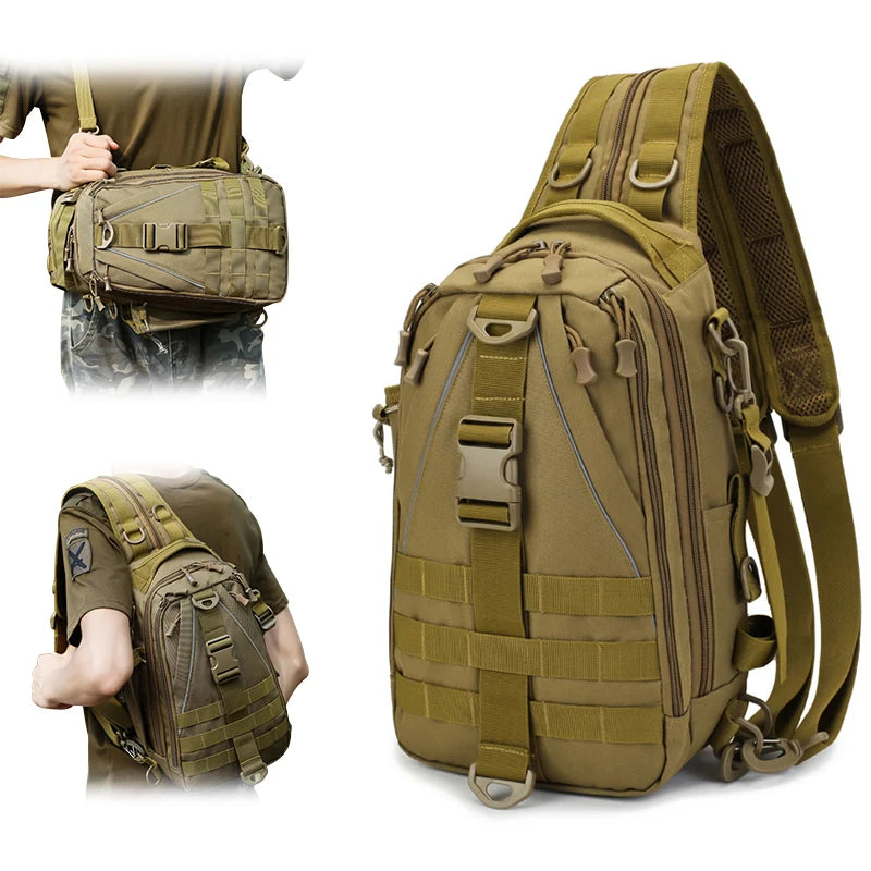 Outdoor Fly Fishing Sling Bags  to Keep Tackles Accessories Multifunctional Fishing Gear Bags